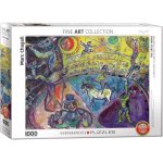 Puzzle Eurographics Marc Chagall: The Circus Horse 1000 piese