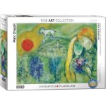 Puzzle Eurographics Marc Chagall: The Lovers of Vence 1000 piese