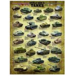 Puzzle Eurographics Panzer des zweiten Weltkrieges 1000 piese