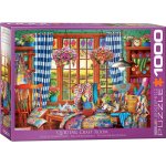 Puzzle Eurographics Patchwork Craft Room 1000 piese