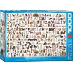 Puzzle Eurographics The World of Dogs 1000 piese