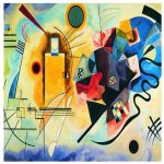 Puzzle Eurographics Vassily Kandinsky: Yellow Re Blue 1000 piese