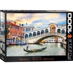 Puzzle Eurographics Venice Rialto Bridge 1000 piese