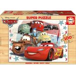 Puzzle din lemn Educa Cars 100 piese