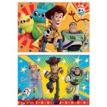 Puzzle din lemn Educa Toy Story 4 2x50 piese