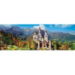 Puzzle panoramic Clementoni Neuschwanstein Germany 1.000 piese