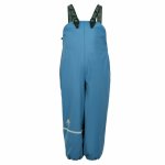 Salopeta de ploaie si vreme rece impermeabila cu fleece CeLaVi Winter Blue 80 cm