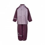 Set jacheta+pantaloni ploaie si windstopper CeLaVi Nirvana Plum 80 cm