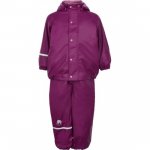 Set jacheta+pantaloni de vreme rece, ploaie si windstopper CeLaVi Beet Red 80 cm