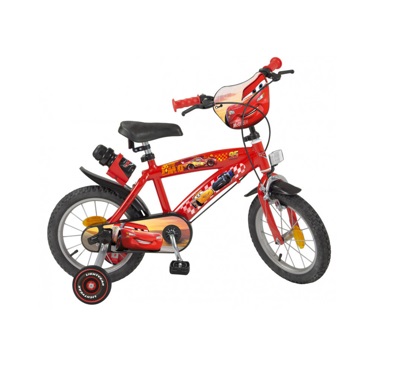 Bicicleta pentru baieti Disney Cars 14 inch baieti) Biciclete Copii