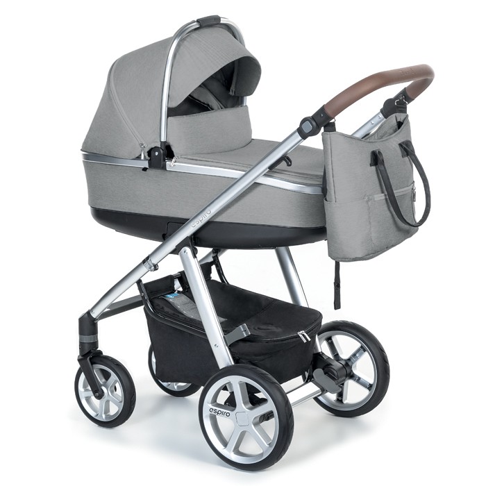 Carucior multifunctional 2 in 1 espiro next avenue 2.1 air 107 grey dove 2020