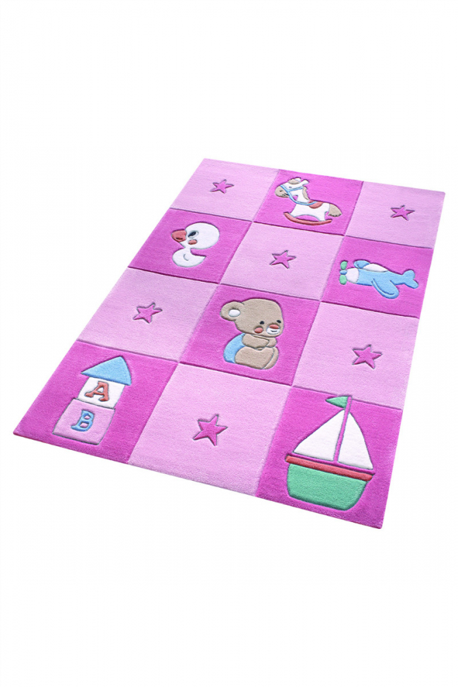 Covor copii tineret Newborn aqcril roz 110×170 110x170