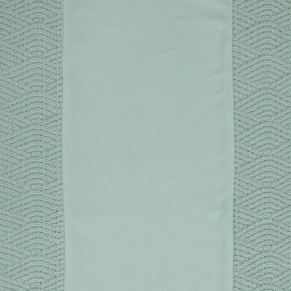 Husa saltea infasat tricot jollein 50x70 cm ash-green