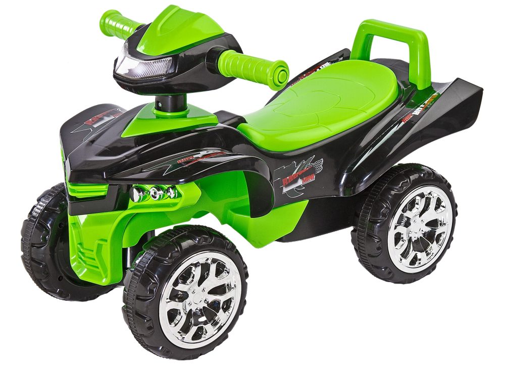 Jucarie ride-on cu sunete si lumini Toyz MiniI Raptor 2 in 1 verde/negru