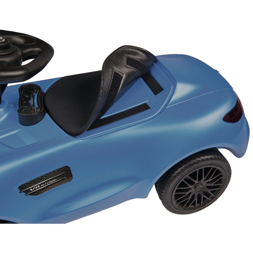 Masinuta de impins Big Bobby Mercedes Benz AMG GT blue Vehicule fara Pedale imagine 2022