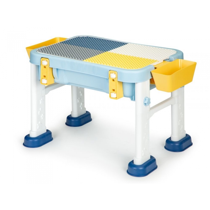 Masuta de joaca 6 in 1 pentru copii cu scaun si tabla Ecotoys HC493113 - 2