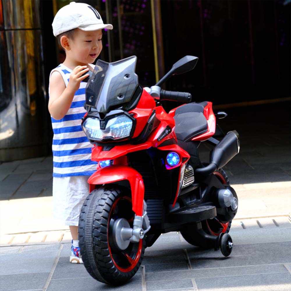 Motocicleta electrica pentru copii Rio Red - 1