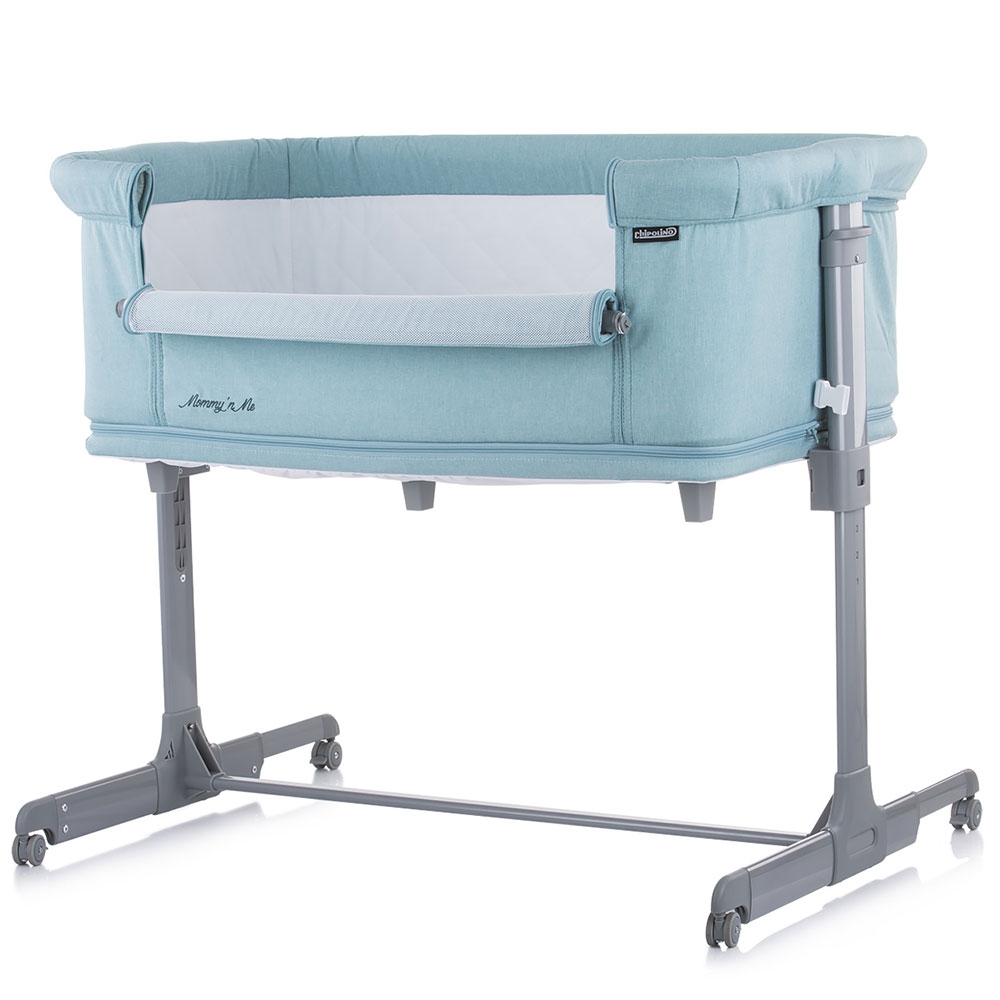 Patut Co-Sleeper si tarc Chipolino Mommyn Me blue mint - 2 | YEO