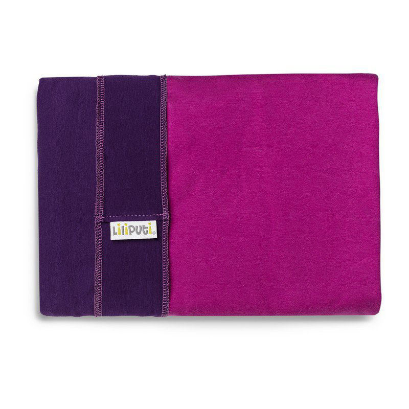 Wrap elastic Liliputi Duo line Purple-Fuchsia Duo imagine noua responsabilitatesociala.ro