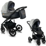Carucior copii 2 in 1 reversibil 0-36 luni Bexa Ultra 2.0 Dark Grey