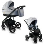 Carucior copii 2 in 1 reversibil 0-36 luni Bexa Ultra 2.0 Light Grey