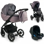 Carucior copii 3 in 1 reversibil 0-36 luni Bexa Ideal 2020 Soft Purple