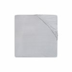 Cearsaf cu elastic Jollein Vintage-Grey 75x150 cm