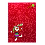 Covor copii & tineret Rainbow Rabbit rosu 120x170