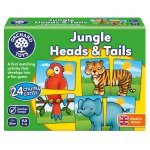 Joc educativ Jungla Jungle Heads & Tails