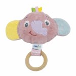 Jucarie pentru bebelusi BabyJem Elephant Toy Pink