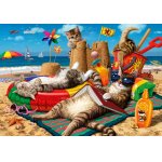 Puzzle Anatolian Steve Read Cats On The Beach 260 piese