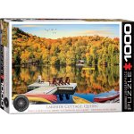 Puzzle Eurographics Lakeside Cottage Quebec 1.000 piese