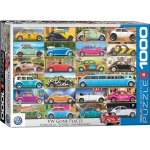 Puzzle Eurographics VW Beetle Gone Places 1.000 piese
