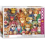 Puzzle Eurographics Venice Carnival Masks 1.000 piese