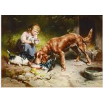 Puzzle Gold puzzle Carl Reichert Dinnerparty 500 piese