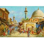 Puzzle Gold puzzle Carl Wuttke Orientalist Street View 1.000 piese