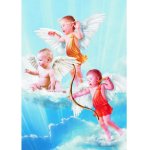 Puzzle Gold puzzle Three Little Angels 1.000 piese
