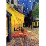 Puzzle Gold Puzzle Vincent Van Gogh: Cafe Terrace at Night 1000 piese