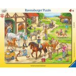 Puzzle Ravensburger On the Horse Farm 40 piese