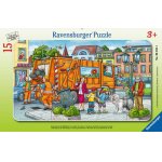 Puzzle Ravensburger On the Way to the Garbage Disposal 15 piese