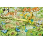 Puzzle Schmidt Animals in the Jungle 100 piese