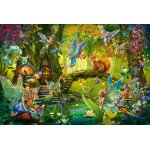 Puzzle Schmidt Fairies In The Forest 200 piese contine bacheta magica