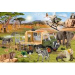 Puzzle Schmidt Schleich Animal Rescue 60 piese contine figurina Schleich