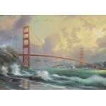 Puzzle Schmidt Thomas Kinkade: Podul Golden Gate 1000 piese cutie metalica