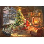 Puzzle Schmidt Thomas Kinkade: Santa Claus Is Here! Limited Edition 1000 piese