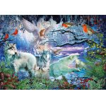 Puzzle Schmidt Wolves In A Winter Forest 1000 piese