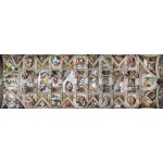 Puzzle panoramic Eurographics Michelangelo Buonarroti The Sistine Chapel Ceiling 1.000 piese