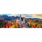 Puzzle panoramic Eurographics Neuschwanstein in Fall 1.000 piese