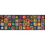 Puzzle panoramic Eurographics Vassily Kandinsky Color Square 1.000 piese