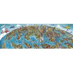 Puzzle panoramic Schmidt Cityscape Sydney 1000 piese